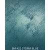 HET BRILLANT Metallico interiérová akrylátová dekoračná disperzná farba s metalickým efektom 1 l BM 422 storm blue