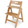 Vysoká stolička z prírodného dreva ABC DESIGN Yippy Trunk Moji 2024 oak Moji