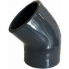 PVC koleno - úhel 45° - 75mm