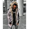 Pánska maskáčová zimná bunda parka OJ Wild S