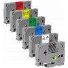 SADA 6 Pások 12mm pre Brother PT-H110 H107B H105 Tze231 431 631 731 335 531