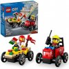 LEGO® City 60458 Pretekársky balíček: Rozvoz pizzy vs. hasičské auto 5702017812588
