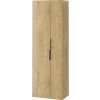 Cersanit City skrinka 60x36x180 cm bočné závesné dub S584-117