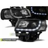 Tuning-tec PREDNÉ SVETLOMETY DAYLIGHT BLACK pasujú na VW T4 08.96-03.03 BUS