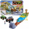 ATRAKTÍVNY SET HOT WHEELS MONSTER TRUCK TITANOVÝ TURNAJ + 2 AUTÍČKA