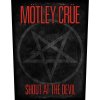 Nažehlovačka Motley Crue - Shout At The Devil Pentagram