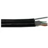 PLANET kabel FTP, drát, 4pár, Cat 5e, PE+PVC venkovní dvouplášť, ocelové nosné lanko, Fca (balení 500m)
