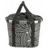 Klickfix City-Taška KLICKfix Bikebasket zebra, 35x28x26cm, 15l, 800g