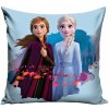 Exity · Obojstranný vankúš Ľadové kráľovstvo – Frozen – motív Anna & Elsa - 38 x 38 cm