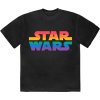 Star Wars tričko Rainbow Logo Čierna M