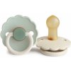 Frigg dvojbalenie kaučuk cumlíkov Daisy Little Darling/ Cream