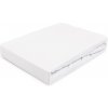 Plachta s gumou 120x200 jersey 100 % BAVLNA biela farba