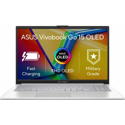 Notebook ASUS Vivobook Go 15 OLED E1504FA-OLED013W Cool Silver (E1504FA-OLED013W)