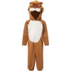 Dievčenský/chlapčenský karnevalový plyšový kostým Premium lev, 98/104 (100399292)