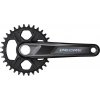 Shimano Stred Deore FC-M6100 170mm 32z. 12-k. čierny dvojdielny bez ložísk