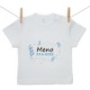 Boodyy Tričko s krátkym rukávom S menom dieťatka a dátumom (Chlapec) 98 (2-3 roky)