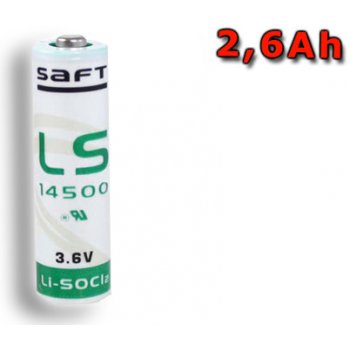 Saft AA LS14500 Lithium 1ks SPSAF-14500-2600