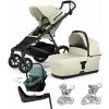 THULE Kočík 4v1 Urban Glide 4 Beige s autosedačkou Maple Mid Blue, základňou a príslušenstvom 2025 2025