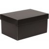 Darčeková krabička s vekom 300x200x150 mm, čierna