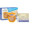 Shiseido Expert Sun Protector Shiseido Expert Sun Protector Tanning Compact Foundation SPF10 vodeodolný kompaktný make-up plniteľný 12 g + Shiseido Vital Perfection Uplifting & Firming Express Eye Mas