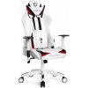 Herné kreslo Diablo Chairs X-Ray King Size ekokoža biela