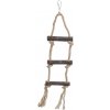 TRIXIE Závesný rebrík motúz + 3 drevené priečky 40cm