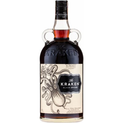 Kraken Black Spiced 40% 1 l (čistá fľaša)