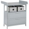 roba Hamburg 2 drawers & boxes 2023 Taupe Grey prebaľovacia komoda