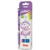 Guľôčkové pero 4 KUSY Pentel EnerGel levanduľová Provence 0.7mm MIX FARIEB