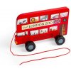 Bigjigs Toys Ťahacia hračka Londýnsky autobus