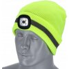 STALCO Zimná čiapka s LED svetlom RAY FLUO žltá, univerzálna veľkosť (54-60)