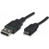 Manhattan 307178 USB, 1,8m, černý