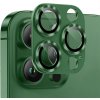 NORTHJO tvrdené sklo s kovovým rámčekom na ochranu šošoviek fotoaparátu pre iPhone 13 Pro / 13 Pro Max - zelené - možnosť vrátiť tovar ZADARMO do 30tich dní