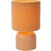 LUCIDE 10516/01/44 WOOLLY stolná lampička V280mm 1xE14 okrová žltá