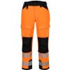PORTWEST HI-VIS PW3 HARNESS T142 / Pánske reflexné nohavice do postroja - oranžová/čierna UK 41/EU 56