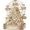 Stavebnica ruského kolesa Woodencity; 502330 - Wooden City 3D mechanické puzzle Ruské koleso 429 ks WR306