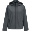 SOL's Collection Bunda s kapucí Race Hooded Women, 2-vrstvá, softshellová, dámská COT25444823801-charcoal gr S Šedá charcoal