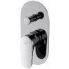 Cersanit Inverto Batéria pod omietku, na 2 spotrebiče, s telesom, chróm S951-313