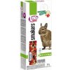 LOLO SMAKERS 2 triedy s ovocím a orechmi pre osmáky degu 90 g