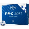 Callaway ERC Soft 2025 White Truvis Blue Golfové lopty
