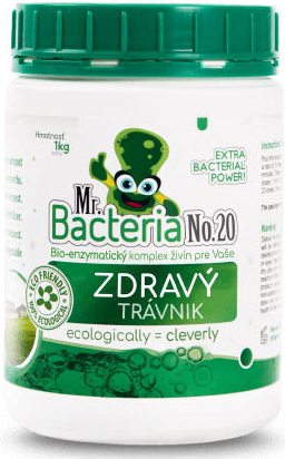 Mr. Bacteria Baktérie pre Váš zdravý trávnik No.20 1kg
