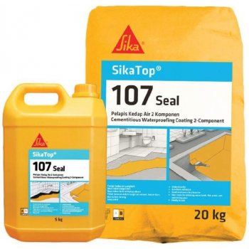 SikaTop Seal 107, 25kg - cementová stierka určená pre hydroizolácie od  77,44 € - Heureka.sk