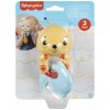 Fisher Price zvieracie hrkálky 13 cm medvedík žltý