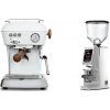 Ascaso Dream PID, Cloud White + Eureka Atom W 65, chrome