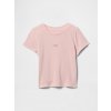 GAP Baby rebrované tričko Ružová 2YRS Ružová Ružová