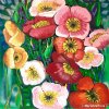 Farebné maky - Mgr. Lenka Harvaníková,originálny, ručne maľovaný obraz