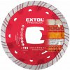 Extol Premium 8803031 | Diamantový rezný kotúč Turboplus na suché a mokré rezanie priemer 115x8,0x2,2x22,23 mm