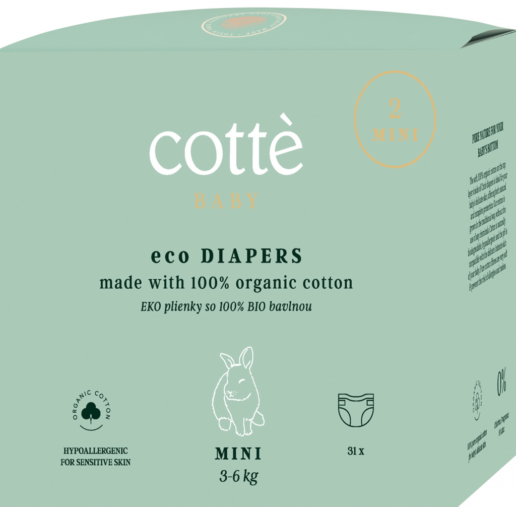 Cotté Baby Mini 3-6 kg 31 ks