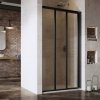 Ravak Sprchové dvere posuvné trojdielne ASDP3 80 198, satin+pearl