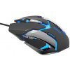 Myš drôtová, E-blue Auroza Gaming, čierna, optická, 4000DPI EMS639BKCZ-IU